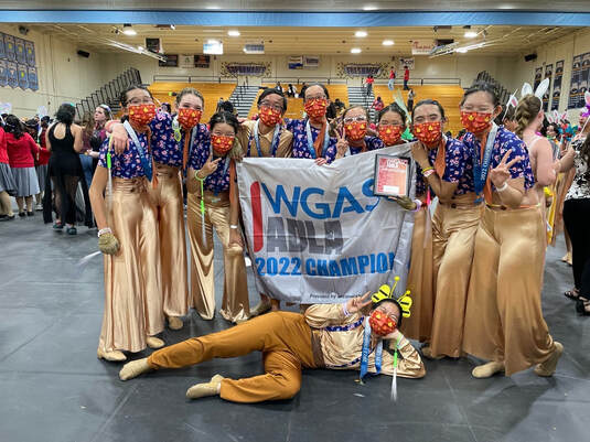 Winter Guard Takes Gold!