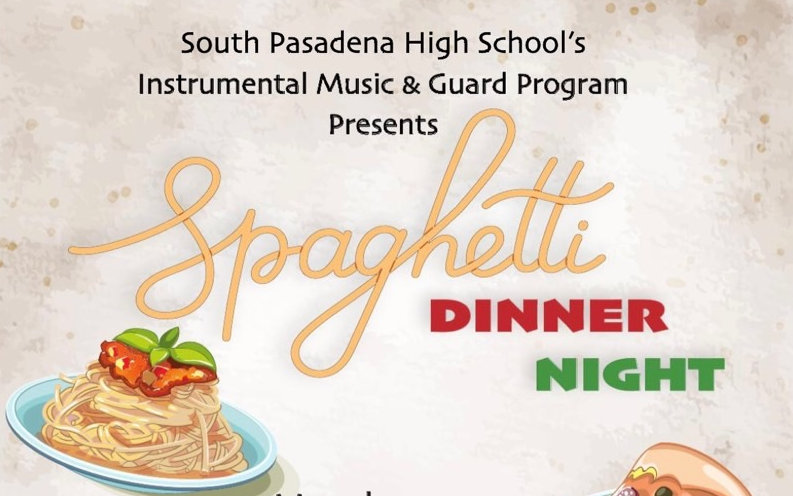 Annual Spaghetti Dinner Night Concert & Fundraiser – February 29, 2024
